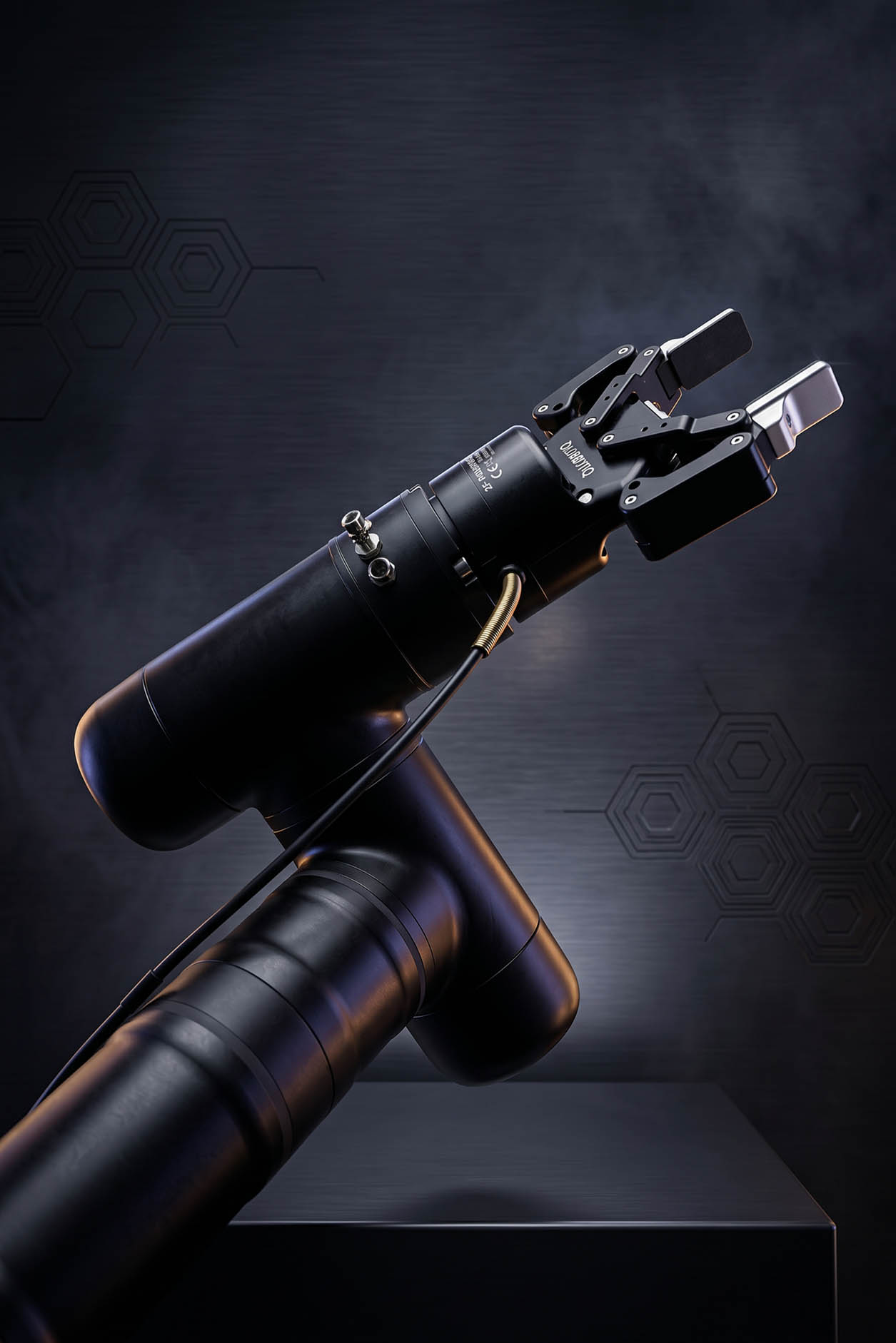 Robotiq gripper a zápěstí cobota Kassow KR810